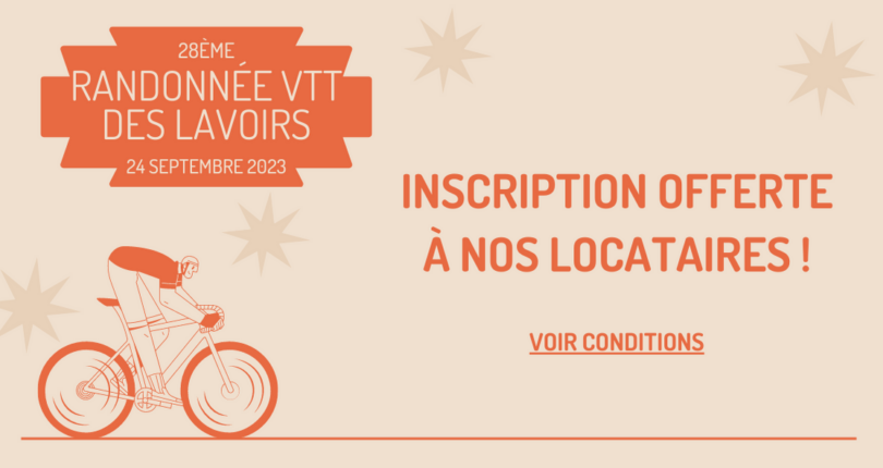 Rando des Lavoirs : on vous offre l&rsquo;inscription !