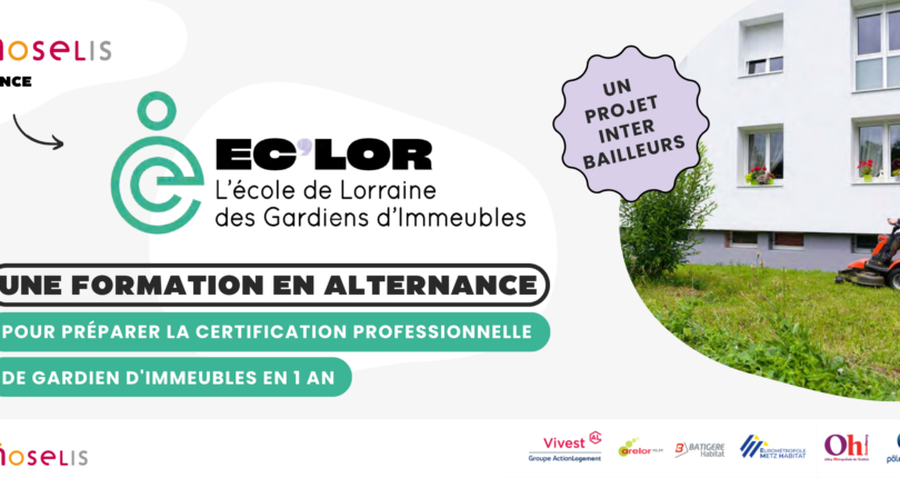 INNOVATION : Moselis lance une école de gardiens d’immeubles ! à vos CV