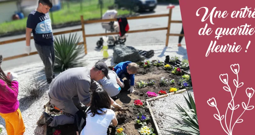Forbach : ça sent le printemps à la cité des Douanes !