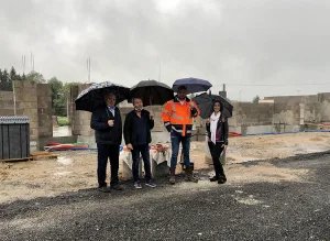 19 pavillons Moselis en chantier à Valmont